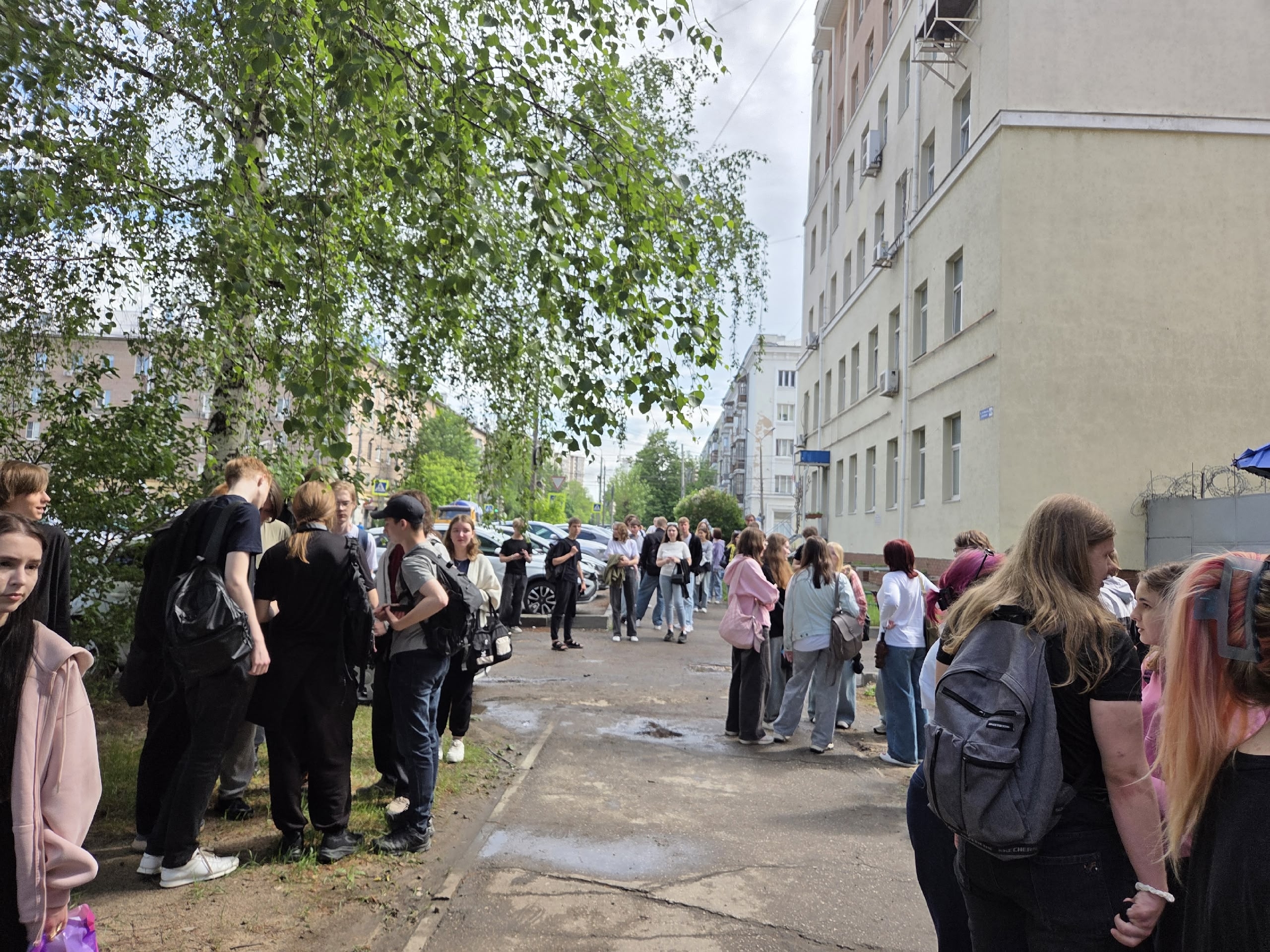 Отработка действий при возникновении пожарной опасности